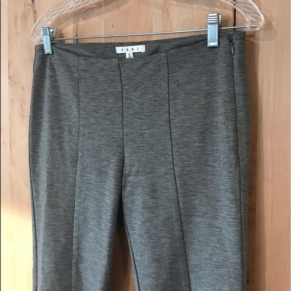 CAbi Gray Stone Newport Side Zipper Pants - Picture 7 of 12
